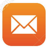 Email icon orange